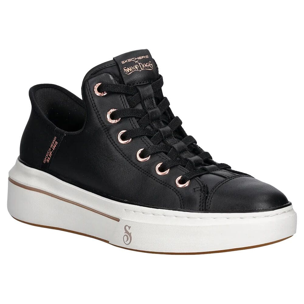 Tênis Feminino Snoop Dogg: Slip-Ins One-Og Leather Skechers 186001