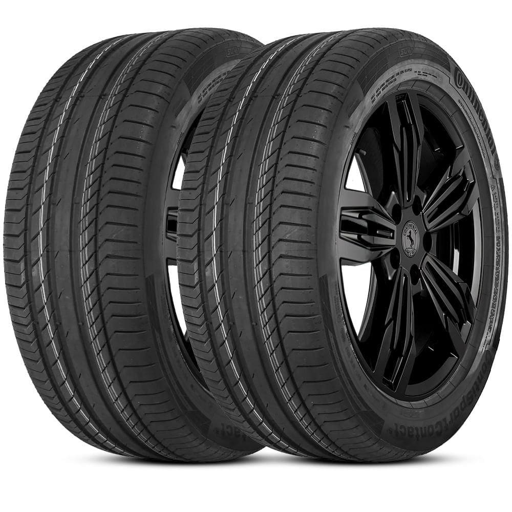 2 Pneu Continental 255/55r19 111Y TL SportContact 5 SUV XL