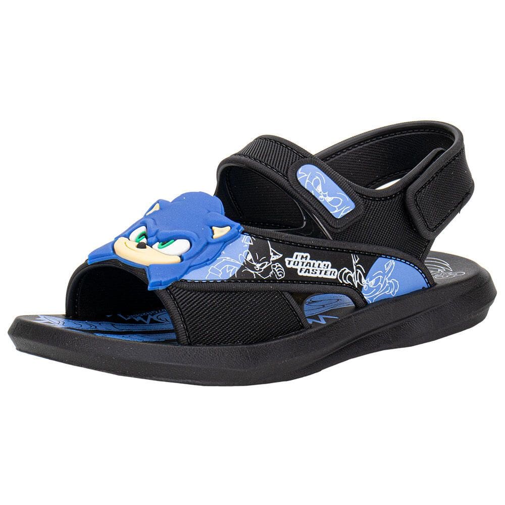 Papete Infantil Sonic Rush Grendene Kids 23353