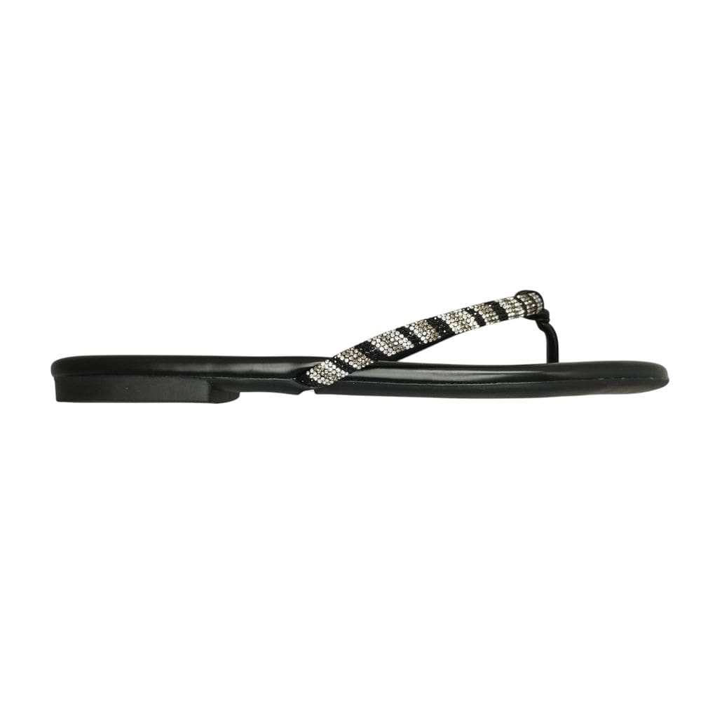 Chinelo De Dedo Feminino Rasteirinha Moleca Brilho 5557.103