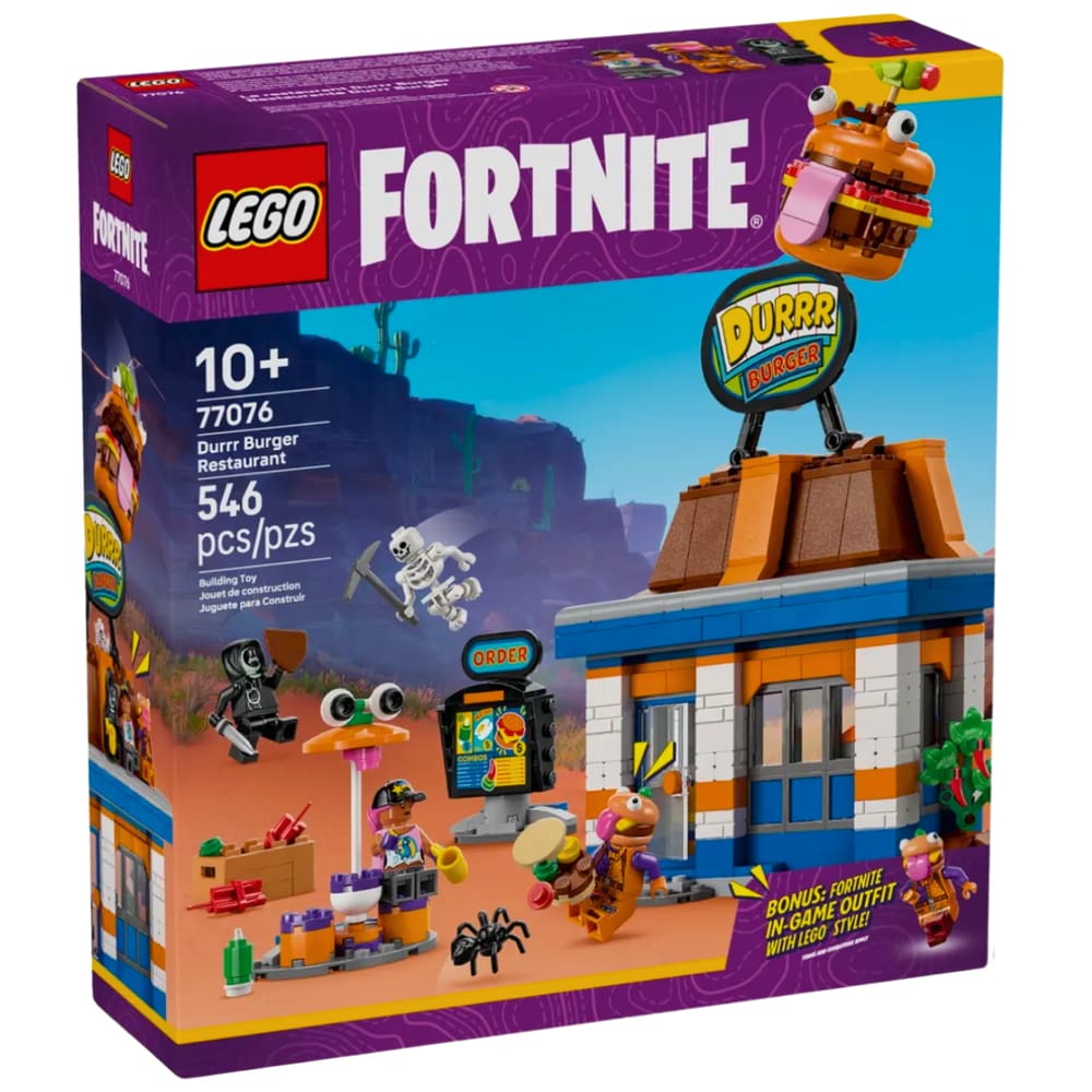 Blocos de Montar Lego Fortnite Restaurante Durr Burger 77076