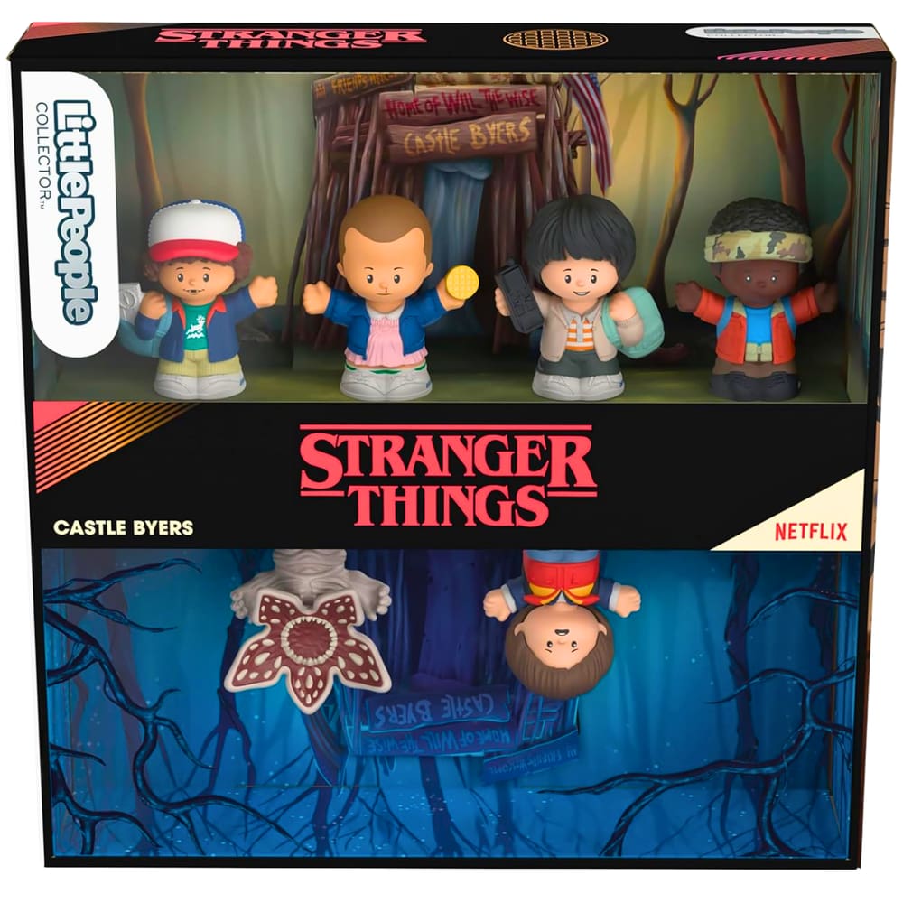 LP Conjunto Stranger Things Castelo Byers HTP36 Mattel