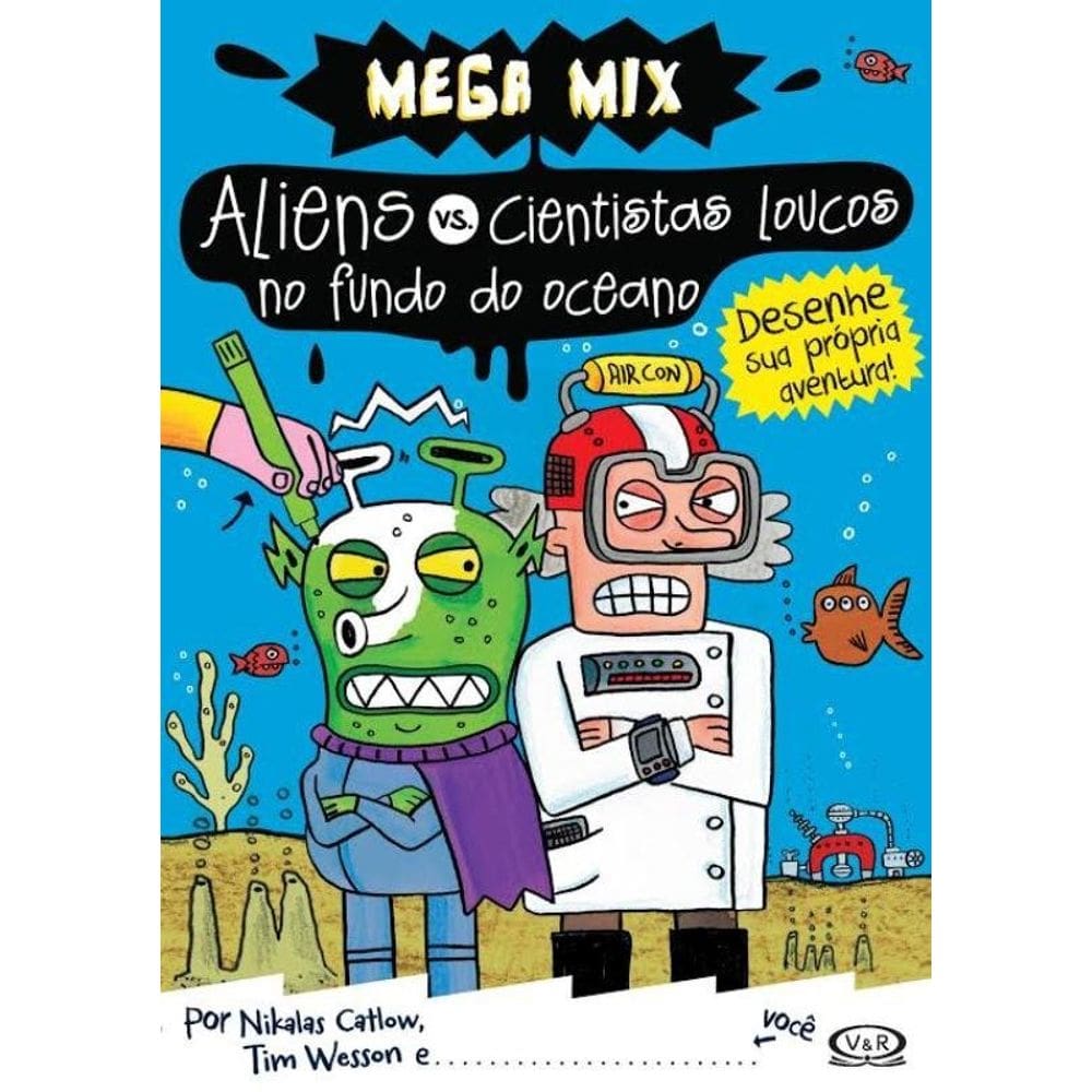 Aliens vs. Cientistas - loucos no fundo do oceano