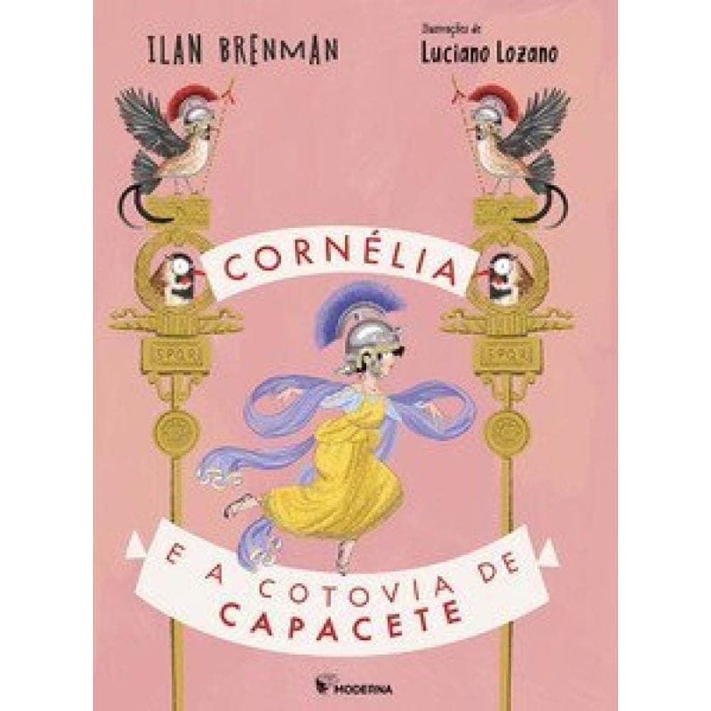 Cornélia E A Cotovia De Capacete