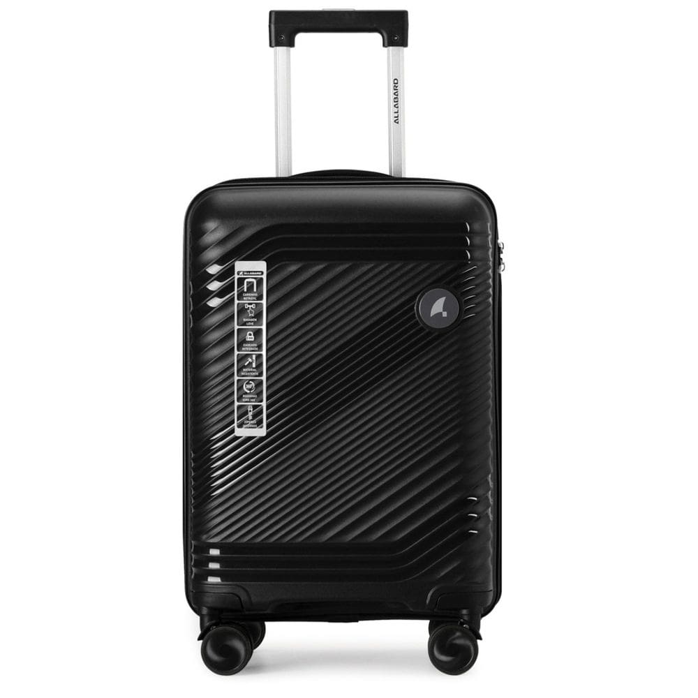 Mala de Viagem 10kg de Bordo em Polipropileno e Zíper Anti Furto com Rodas 360º e Cadeado - Padrão Anac - Allabard