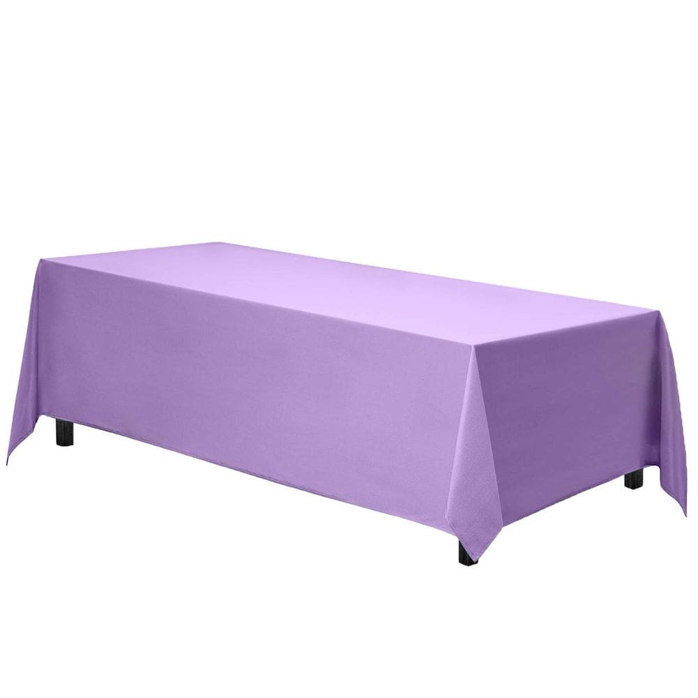 Toalha de mesa Gee Di Moda Lavender 178x305cm para 6 ou 8 pés