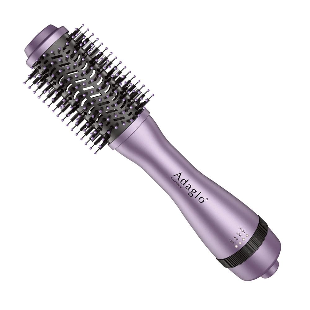 Blowout Brush Adagio California 2 em 1, secador modelador de ar quente de 2 cm