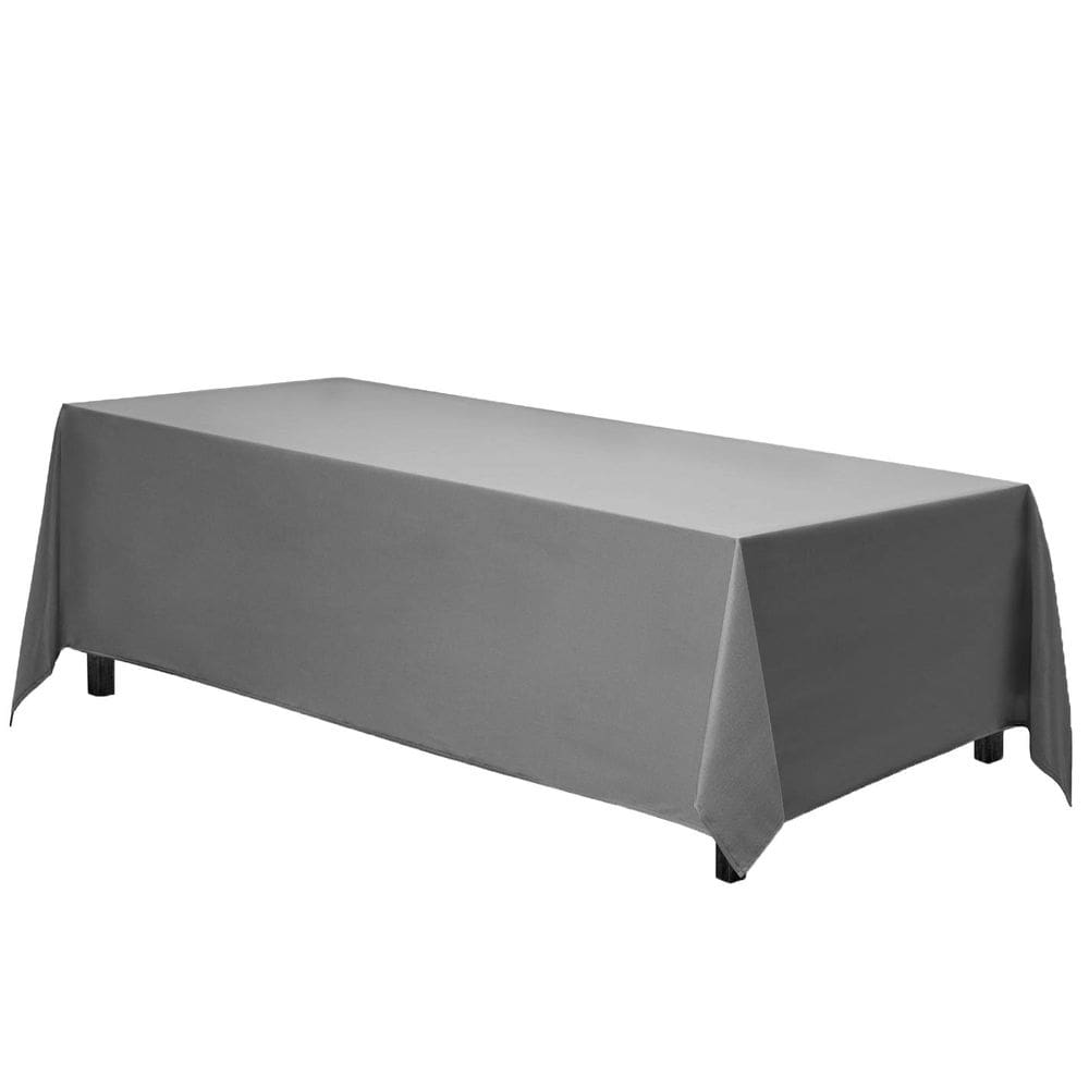 Toalha de mesa Gee Di Moda Retangular 70x120cm Carvão de Poliéster