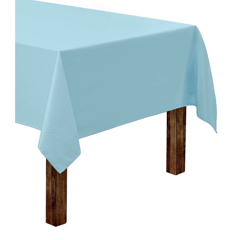 Toalha de mesa Gee Di Moda Baby Blue 152x259cm para mesa de 6 pés