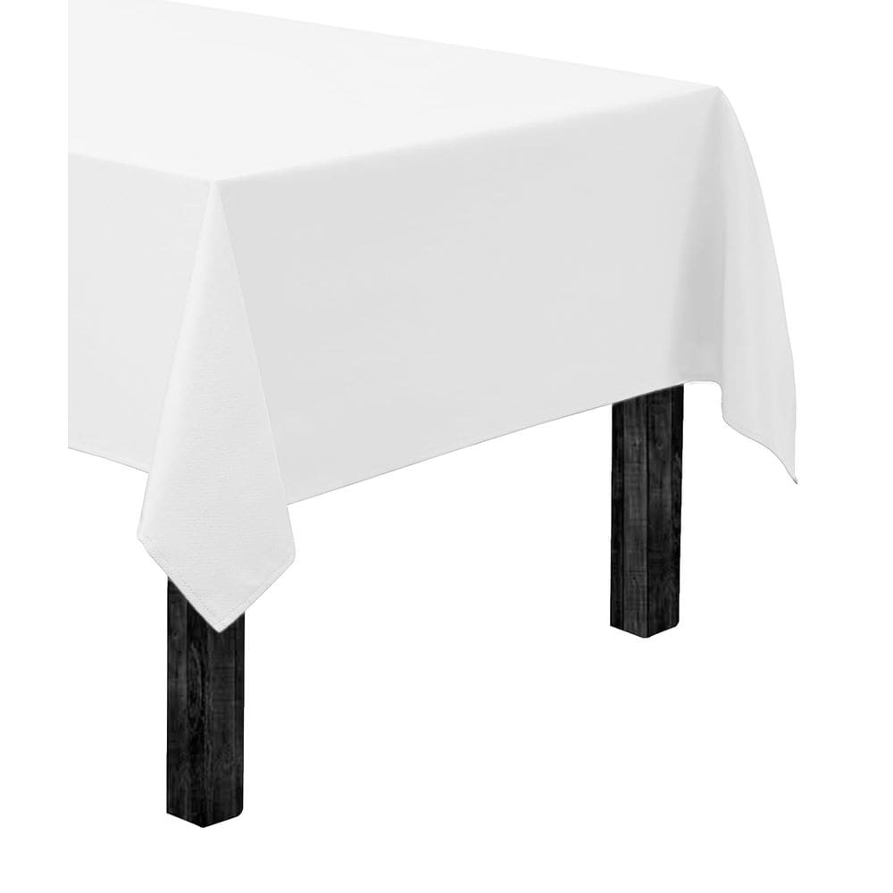 Toalha de mesa Gee Di Moda Retangular 152x320cm Poliéster Branco