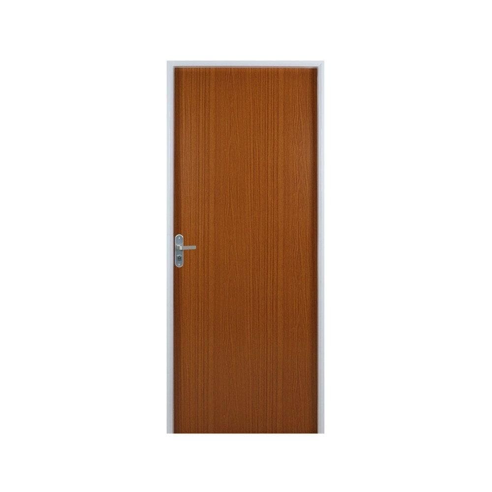 Kit Porta Mgm Acomad 120mm Batente Branco Mogno Direito 2,15x0,85m