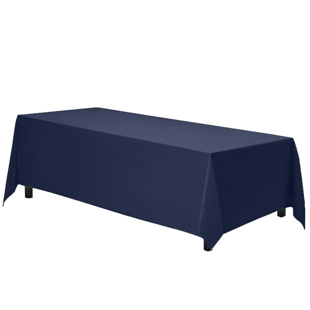 Toalha de mesa Gee Di Moda retangular 90x132cm azul marinho