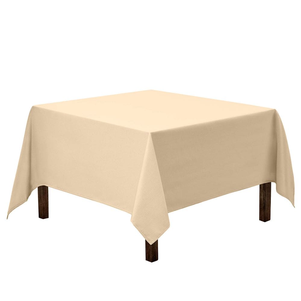 Toalha de mesa Gee Di Moda Square 85x85cm Bege Poliéster