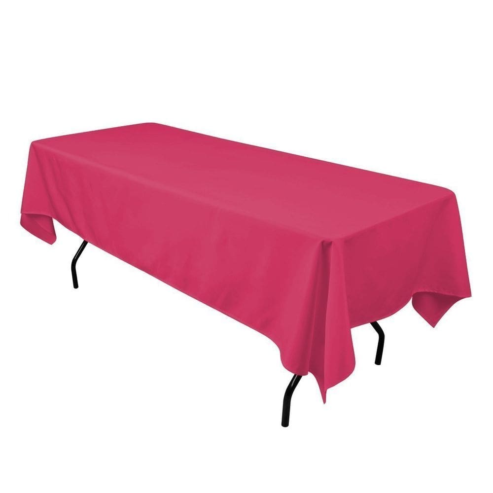 Toalha de mesa Gee Di Moda retangular 60x126cm Poliéster Fúcsia