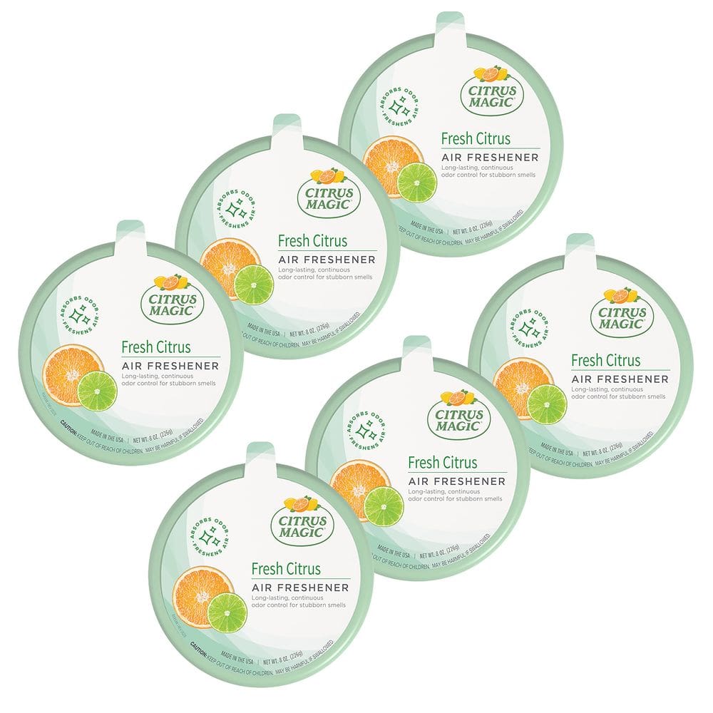 Ambientador Citrus Magic Odor Absorbing Fresh Citrus 240mlX6