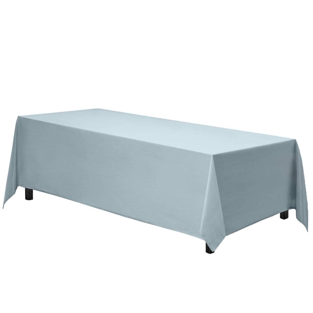 Toalha de mesa Gee Di Moda Retangular 90x132cm Poliéster Azul Bebê