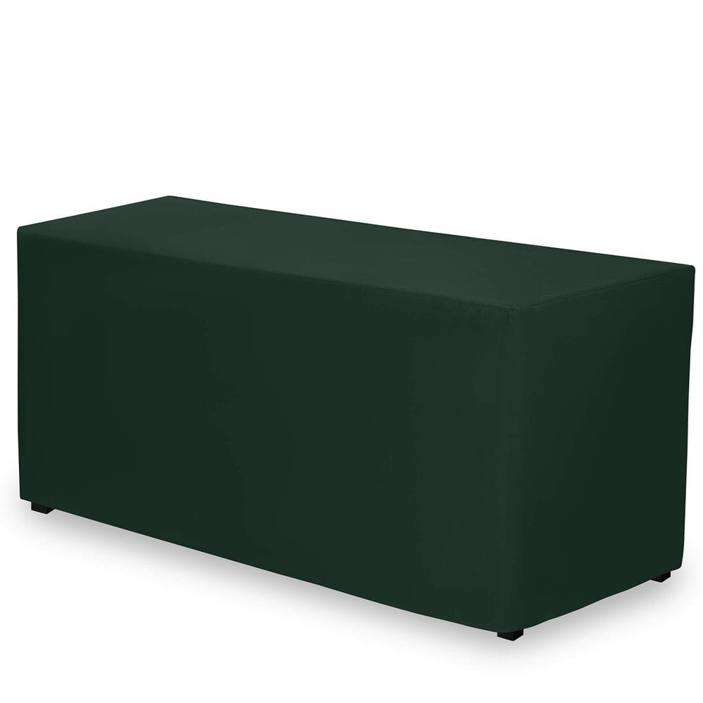 Toalha de mesa Gee Di Moda ajustada 183 x 76 cm de poliéster verde Hunter