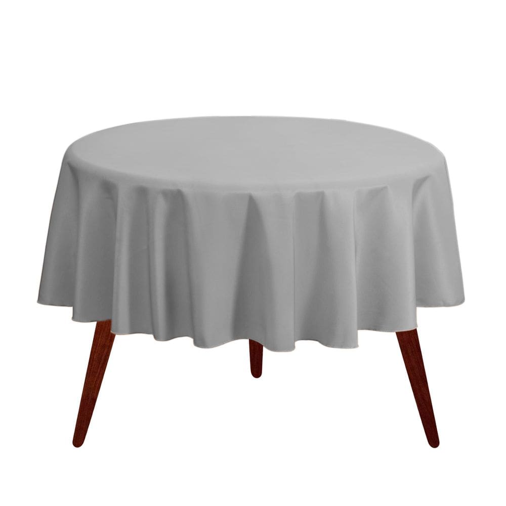 Toalha de mesa Gee Di Moda de 70 polegadas a carvão para mesas de 60-120 cm