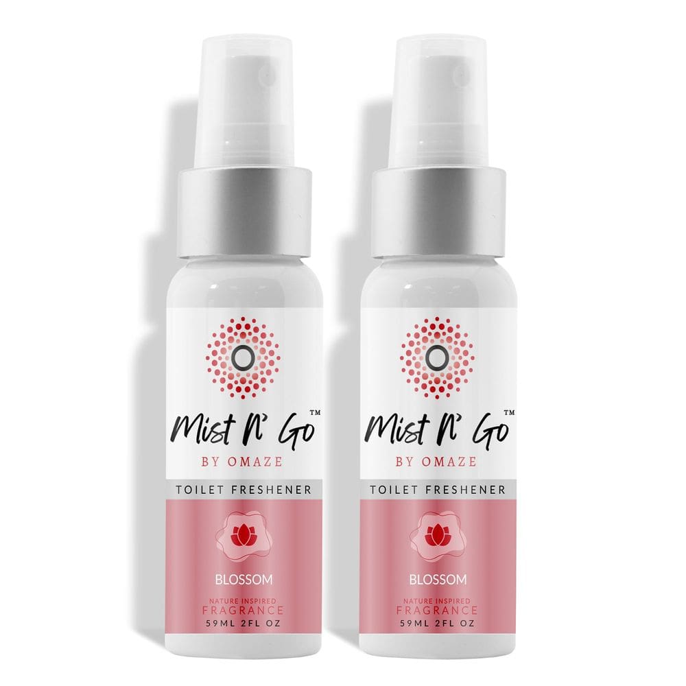 Spray de banheiro Mist N` Go Blossom Eliminador de odores 60mL x2
