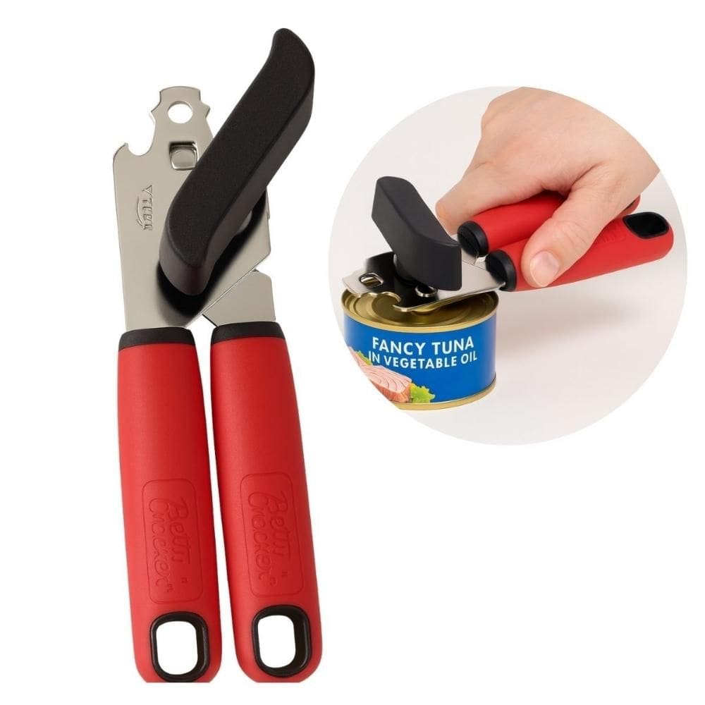 Abridor de Latas e Garrafas Universal Vermelho Betty Crocker