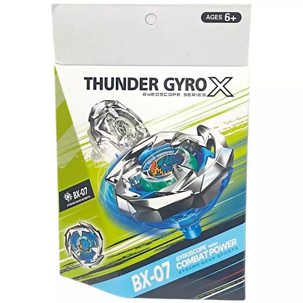 Beyblade Thunder Gyro X BX07 Com Lançador Peão | Casas Bahia