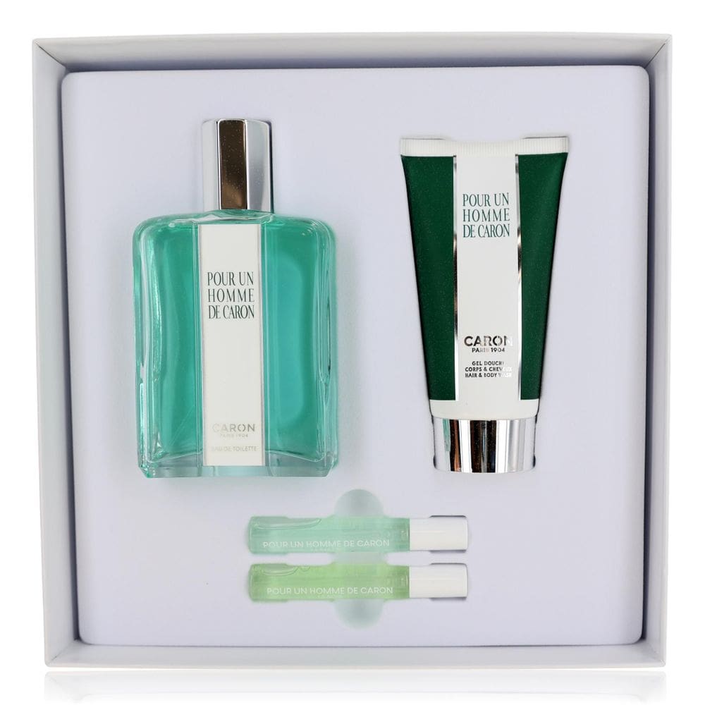 Conjunto de presente Caron Pour Un Homme Eau De Toilette 125 ml para homens
