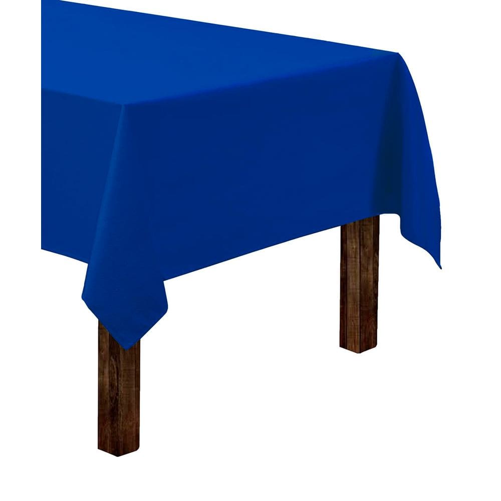 Toalha de mesa Gee Di Moda Retangular 152x259cm Azul Real
