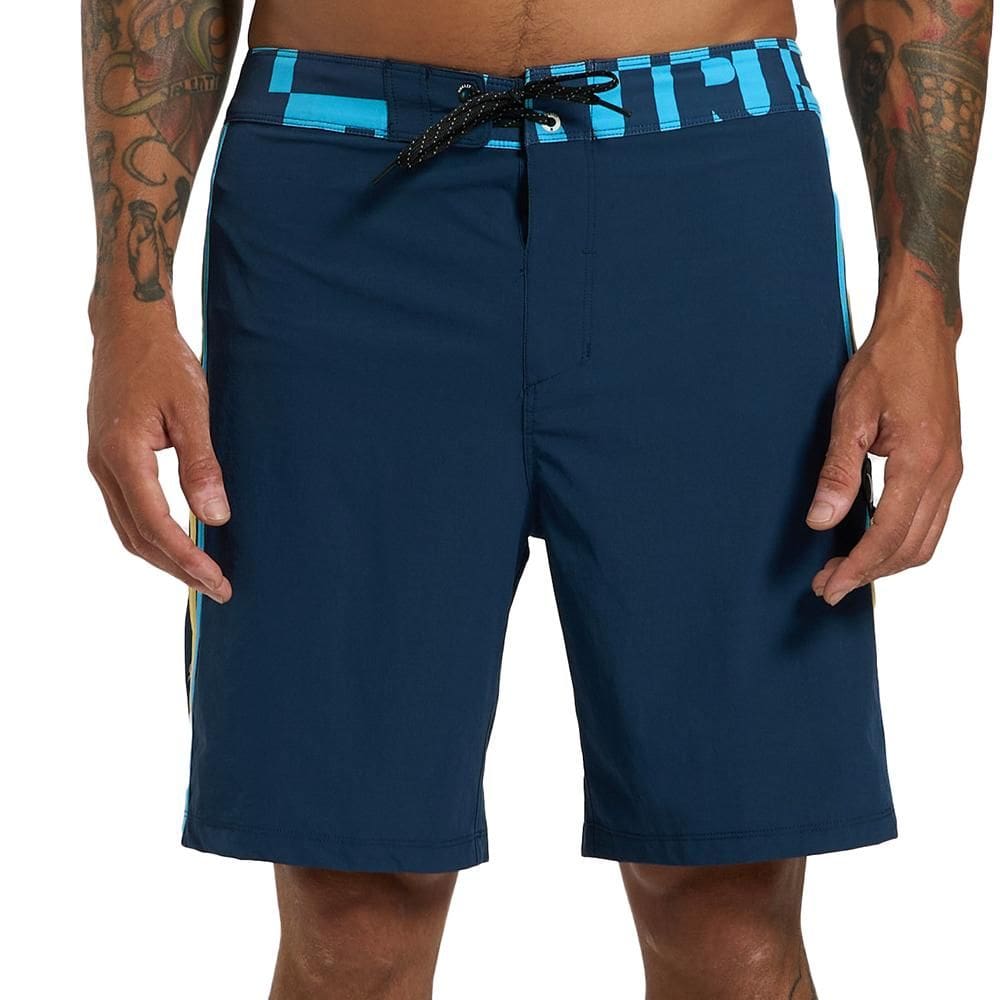 Bermuda Hurley Half Letters 19,5” SM26 Masculina Marinho