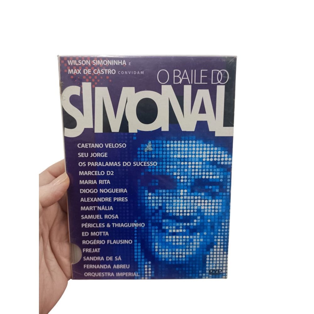 DVD Baile Do Simonal Dvd Slidepack Wilson e Max Convidam