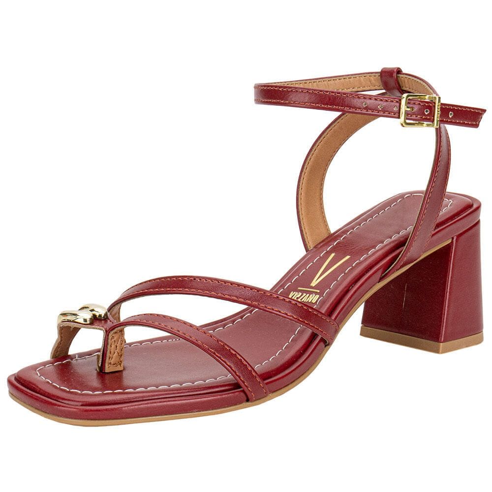 Sandália Feminina Salto Grosso Vizzano 6530105