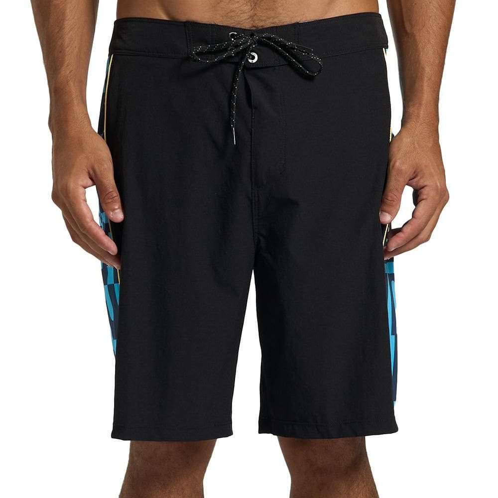 Bermuda Hurley Side Half Letters 19,5” SM26 Masculina Preto