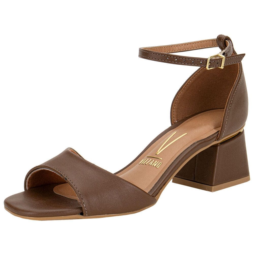 Sandália Feminina Salto Grosso Vizzano 6428143