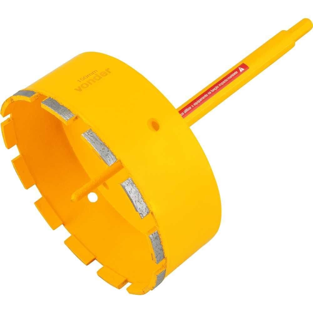 Serra Copo 150mm Diamantada Haste Vonder