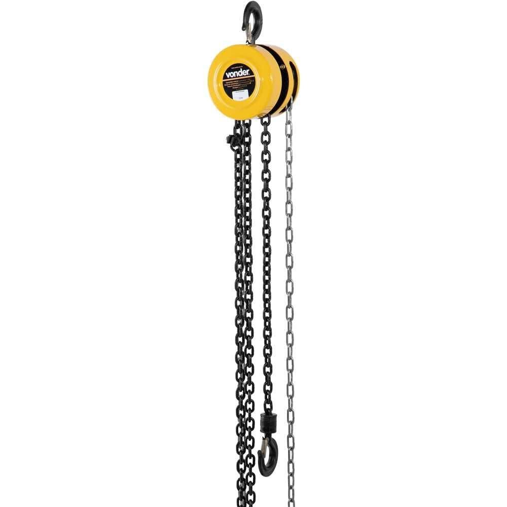 Talha Manual 1,0 Ton Elev 3,0 M Vonder