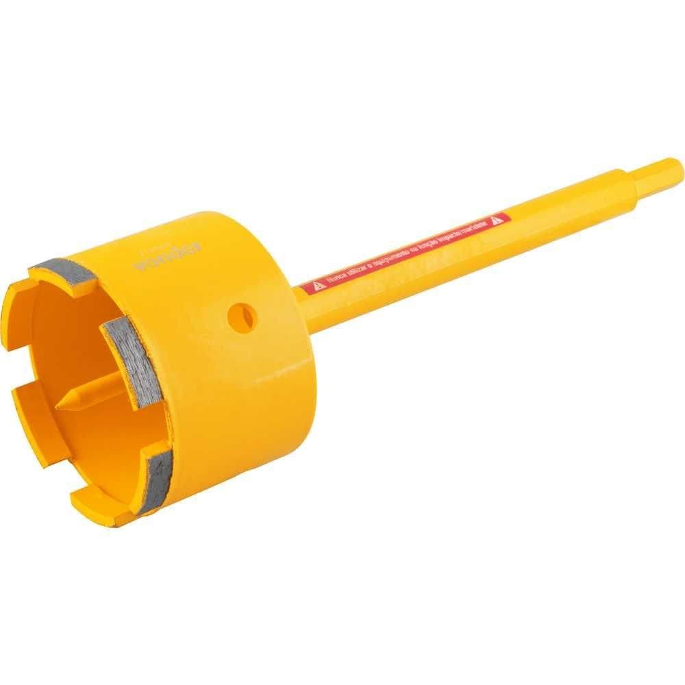 Serra Copo  75mm Diamantada Haste Vonder