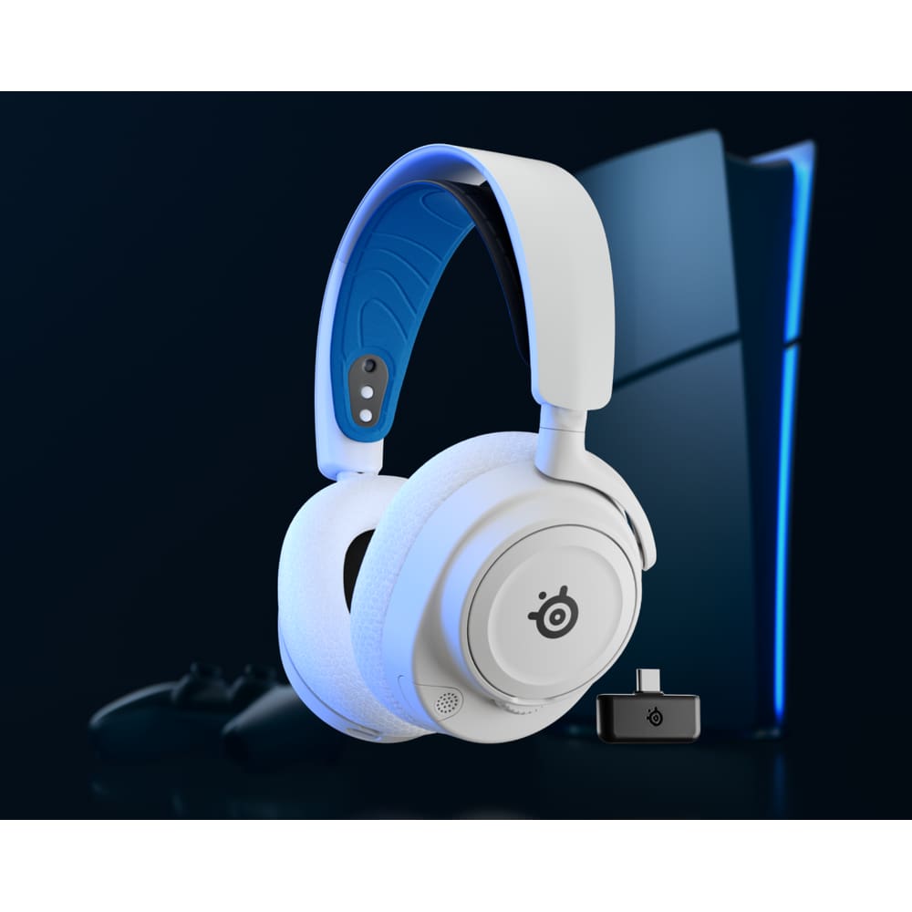 Headset Gamer Sem Fio Steelseries Arctis Nova 7P Branco
