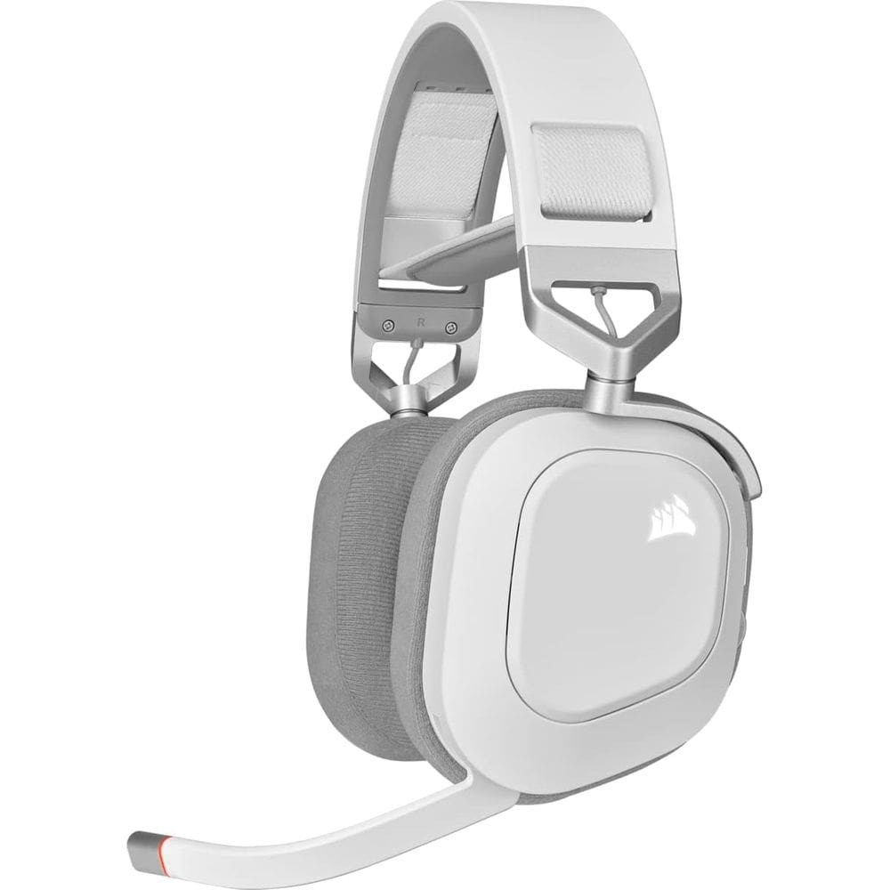 Headset Gamer Corsair HS80 RGB Wireless Branco/Preto