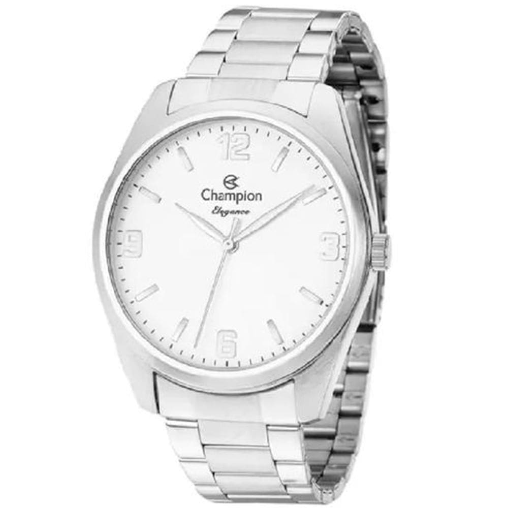 Relógio CHAMPION feminino analógico prata CN26046Q