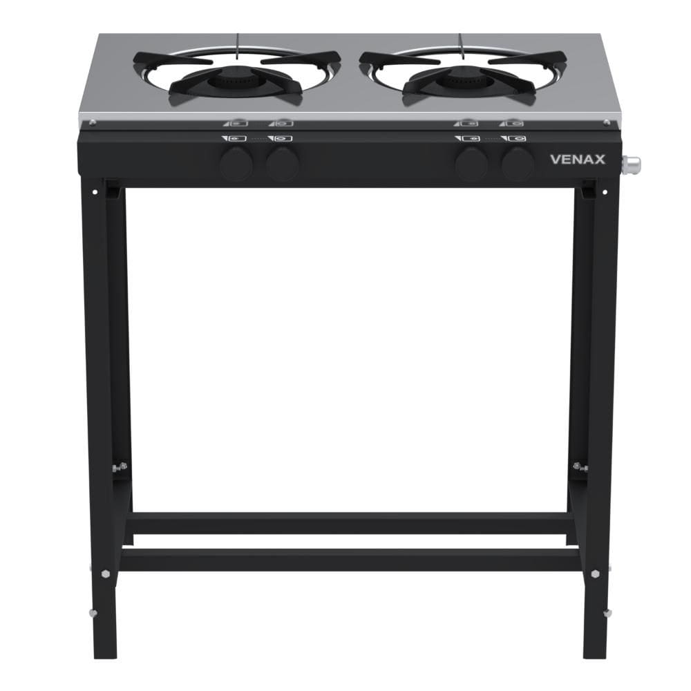 Fogão a Gas Industrial 2 Bocas Venax NFI230-2 Gourmet