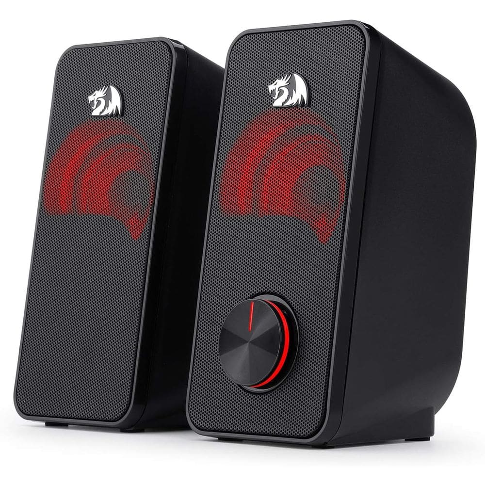 Caixa de Som Gamer Redragon Stentor GS500 USB P2 Auxiliar