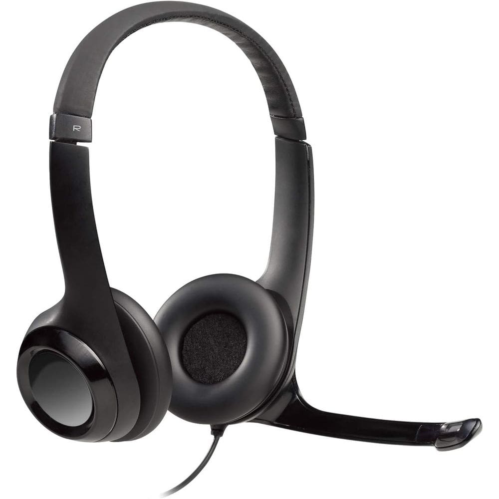Headset Logitech H390 USB - Preto (981-000014)