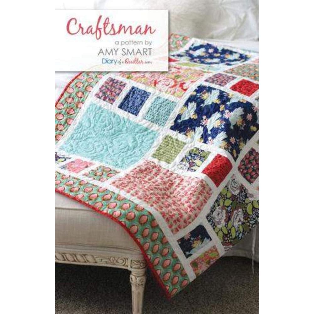 Padrão de edredão Riley Blake Amy Smart-Craftsman de vários tamanhos