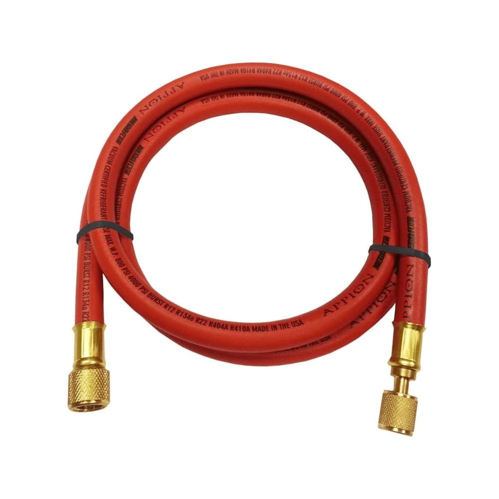 Mangueira de refrigerante certificada a vácuo Appion MH380006EAR 6` Red