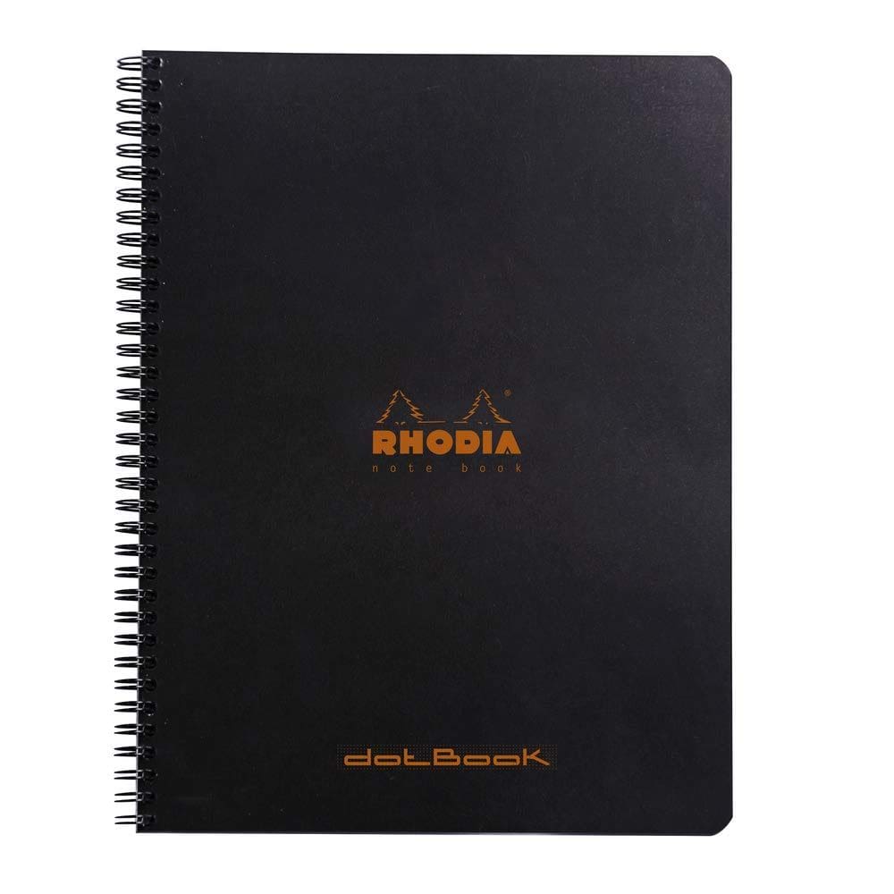 Caderno espiral Rhodia 193039C A4+ com 160 páginas destacáveis