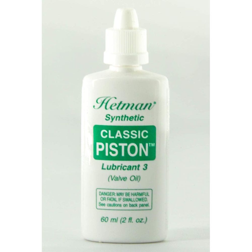 Lubrificante de pistão Hetman Classic 3 60mL para instrumentos musicais