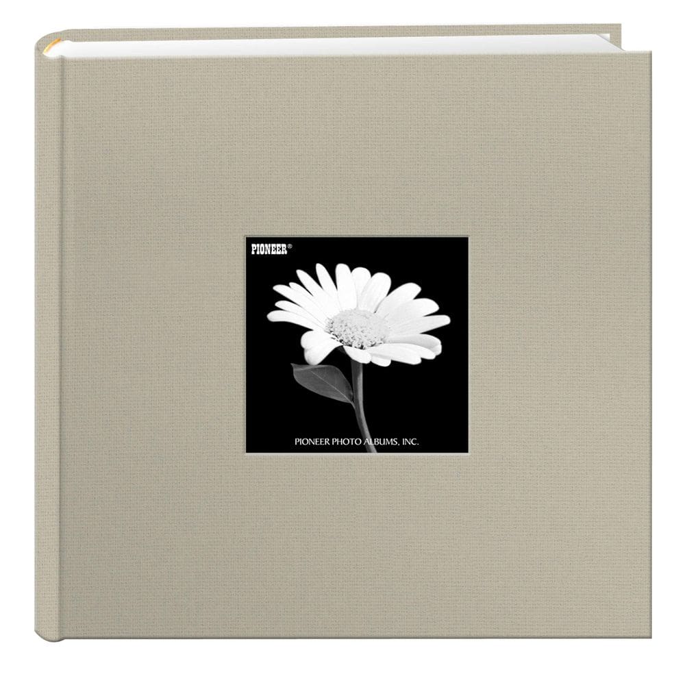 Álbum de fotos Pioneer Photo Albums, moldura de tecido, 200 bolsos