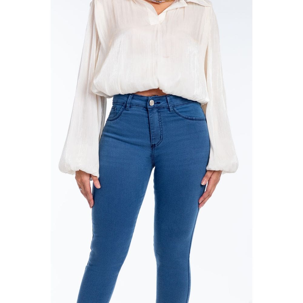 Calça Jeans Feminina Skinny Midi - 31205
