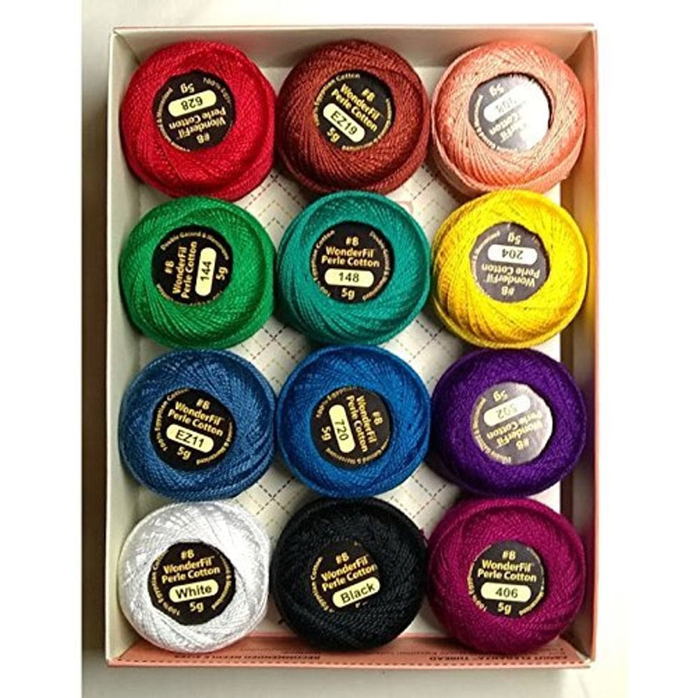 Coleção Embroidery Thread Sampler Wonderfil Eleganza #8