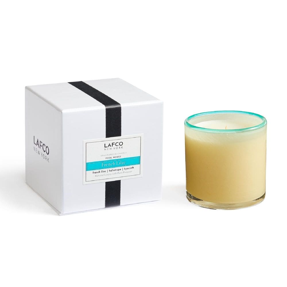 Vela LAFCO New York French Lilac 190 ml, tempo de queima de 50 horas