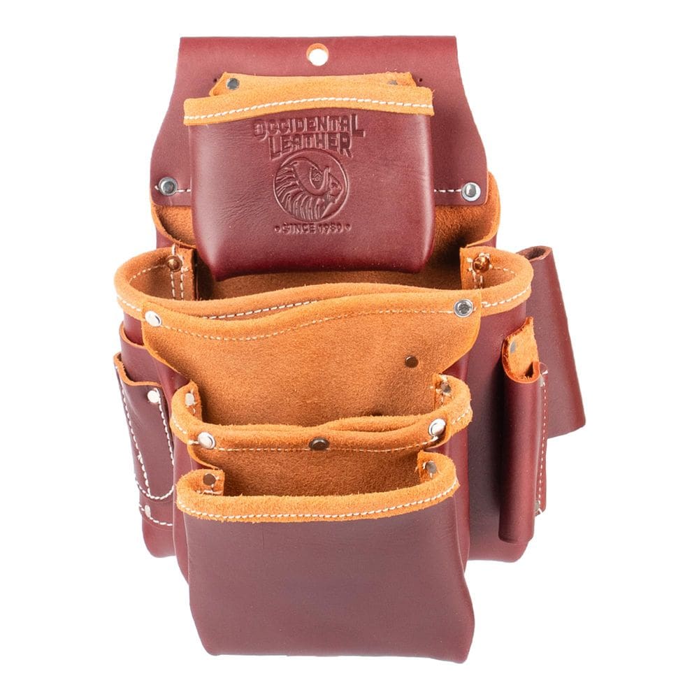 Bolsa de ferramentas Occidental Leather 4 Pouch Pro Fastener Bag